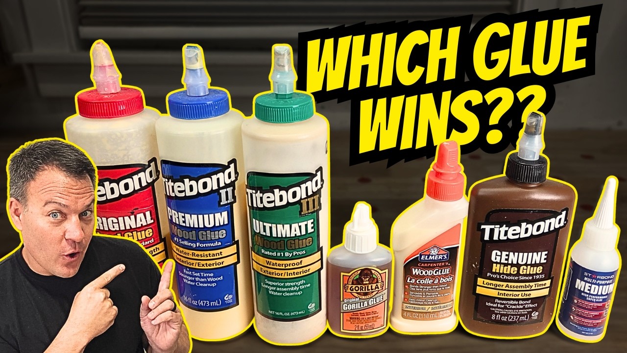 Which Wood Glue Is REALLY The Strongest?