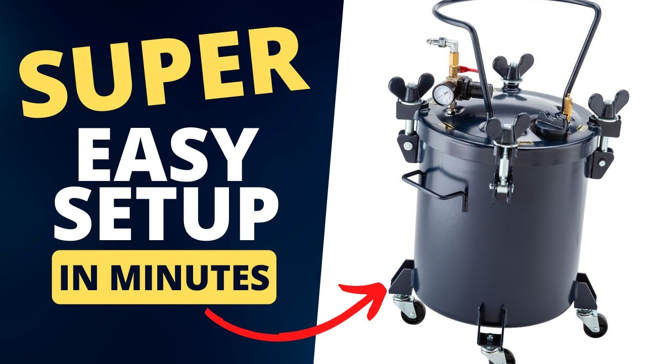 Super Easy Set up Pressure Pot for Resin Casting!