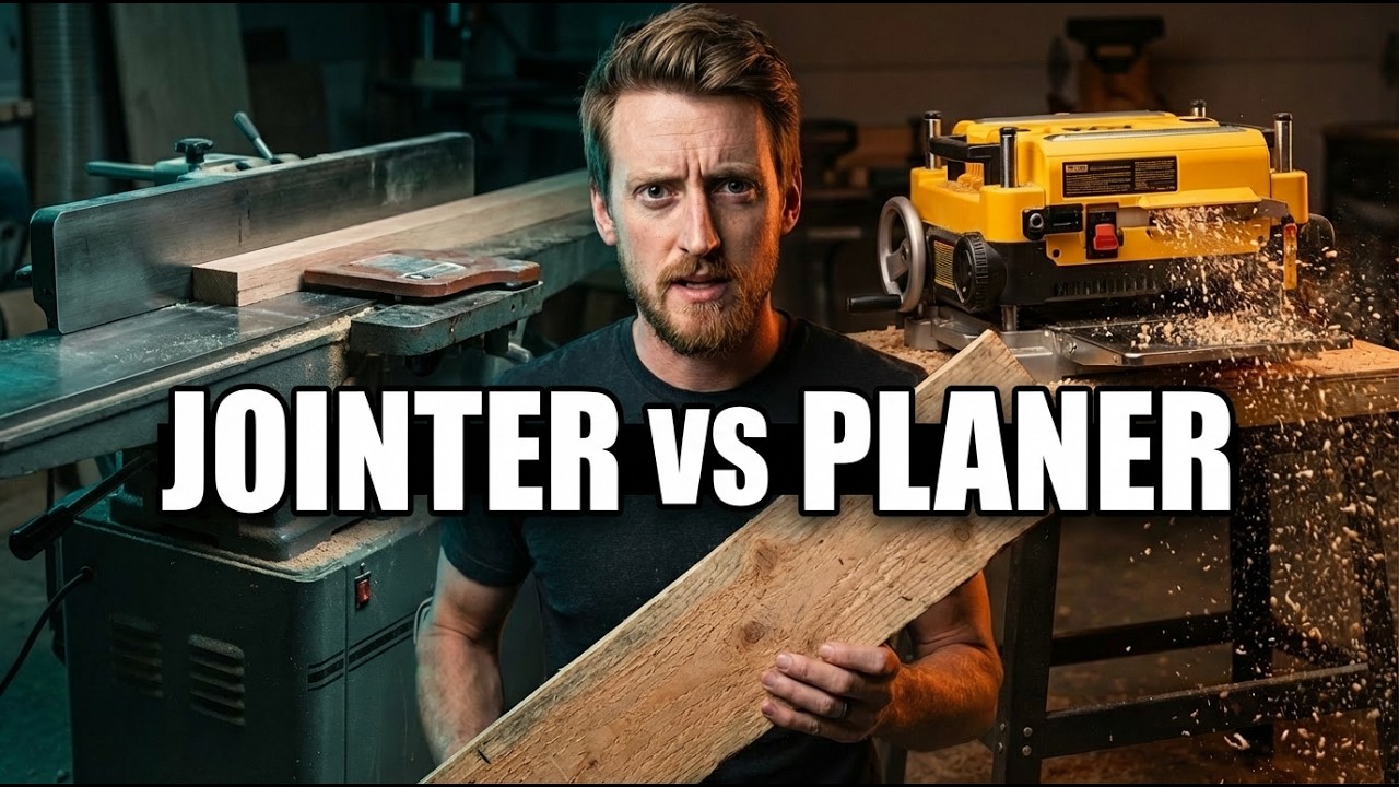 Planer VS Jointer: What's the Difference? | Woodshop 101