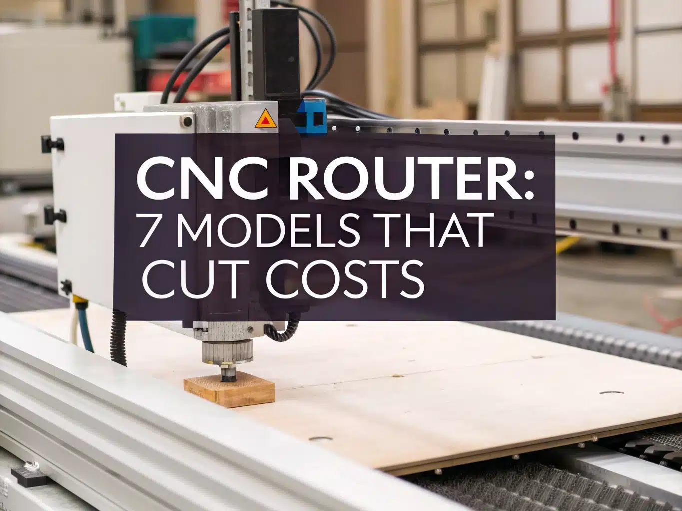 CNC Router: 7 Models That Cut Costs
