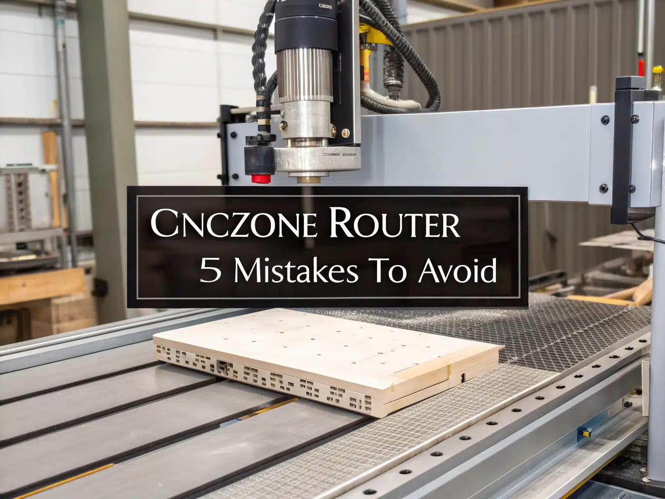 cnczone router: 5 Mistakes to Avoid