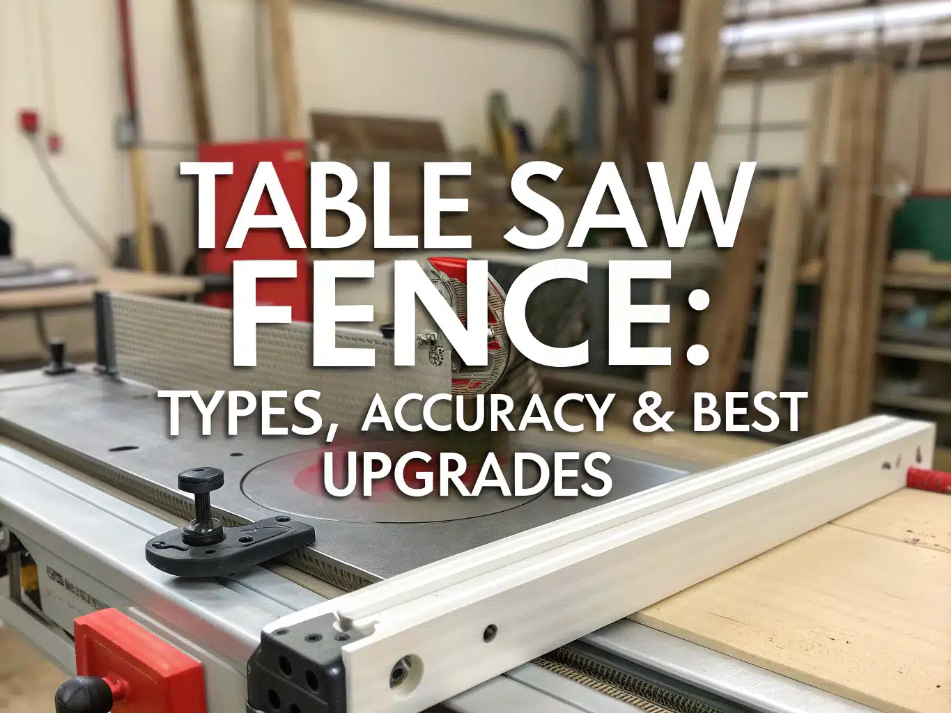 Table Saw Fence: Types, Accuracy & Best Upgrades
