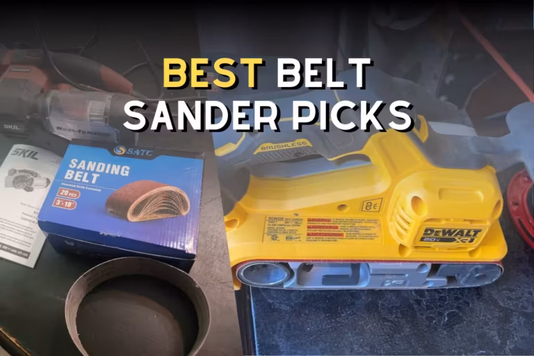 Best Belt Sander Picks