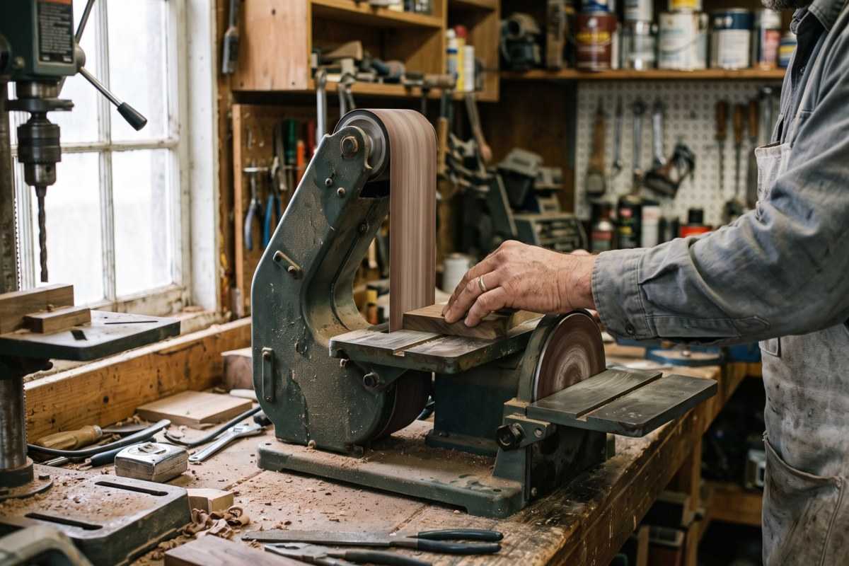 belt and disc sander 2 1